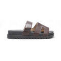 Claquettes La Modeuse Tongs, mules pour femme - Marron - Grenoble