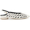 Ballerines Caf&eacute; Noir C1EG4005 Blanc