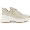 Baskets basses Caf&eacute; Noir C1DH1003 Beige