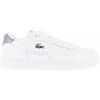 Baskets basses Lacoste Baskets T-Clip Set Monogram blanches - Design monogr
