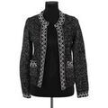 Gilet Sandro Cardigan noir Grenoble