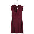 Robe courte Sandro Robe bordeaux