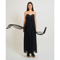 Robes sur Grenoble : Robe Pennyblack Robe longue femme avec cache-&eacute;paules Noir