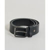 Ceinture Momo Design Ceinture homme avec boucle logotyp&eacute;e Noir