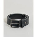 Ceintures sur Grenoble : Ceinture Momo Design Ceinture homme avec boucle logotyp&eacute;e Noir