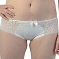Culottes & slips Valege Shorty Robyn Ivoire Blanc