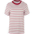 Polo Jacqueline De Yong _x_JDYBEST S/S O-NECK STRIPE TOP JRS NOOS Grenoble