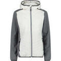 Vestes sur Grenoble : Veste Cmp WOMAN JACKET HYBRID FIX HOOD