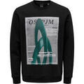 Pull Only & Sons ONSTODD REG PHOTOPRINT CREW NECK