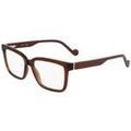 Lunettes sur Grenoble : Lunettes de soleil Liu Jo LJ2768 Cadres Optiques, Maron, 52 mm