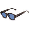Lunettes de soleil Xlab SUMBAWA Lunettes de soleil, Gris ray&eacute;/Bleu clair, 48 mm