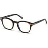 Lunettes de soleil Tom Ford FT5532-B Cadres Optiques, Havana/Marron, 49 mm