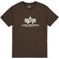 Tee-shirts sur Grenoble : T-shirt Alpha Industries Basic T-Shirt BL - black olive