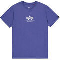 Tee-shirts sur Grenoble : T-shirt Alpha Industries Basic T-Shirt ML - night purple