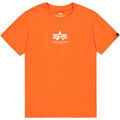 Tee-shirts sur Grenoble : T-shirt Alpha Industries Basic T-Shirt ML - boost orange