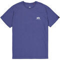 Tee-shirts sur Grenoble : T-shirt Alpha Industries Backprint T-Shirt Camo Print - night purple