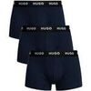 Cale&ccedil;ons HUGO Pack de 3 troncs Bleu