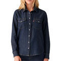 Chemises sur Grenoble : Chemise Levis ICONIC WESTERN DARK INDIGO - FLAT FINISH