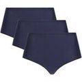 Culottes & autres bas
sur Grenoble : Culottes & slips Chantelle Femme Culotte Paquet de 3 SOFTSTRETCH Bleu
