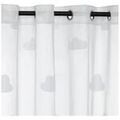 Linge de maison sur Grenoble : Voilages Atmosphera Voilage Nuage blanc enfant Blanc Unique. . Maison & D&eacute;co> Voilages.