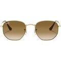 Lunettes sur Grenoble : Lunettes de soleil Ray-ban 0rb3548-00151 Dor&eacute;