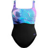 Maillots de bain Speedo Shaping ContourEclipse Printed 1 Piece