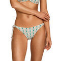 Maillots de bain sur Grenoble : Maillots de bain Selmark Bas maillot slip de bain taille basse &agrave; nouettes KALEIDO Vert