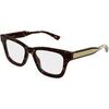 Lunettes de soleil Gucci GG2066O Cadres Optiques, Havana/Transparent, 51 mm
