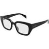 Lunettes de soleil Gucci GG2021O Cadres Optiques, Noir/Transparent, 50 mm