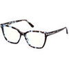 Lunettes de soleil Tom Ford FT5812-B Cadres Optiques, Havana, 53 mm