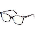 Lunettes sur Grenoble : Lunettes de soleil Tom Ford FT5812-B Cadres Optiques, Havana, 53 mm