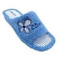 Chaussons / Pantoufles sur Grenoble : Chaussons Berevere Rentrer chez soi, Mme v 6029 bleu