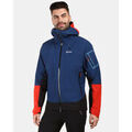 Vestes sur Grenoble : Veste Kilpi Imperm&eacute;able hardshell veste pour homme MAMBA-M Bleu
