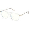 Lunettes de soleil Tom Ford FT5874-B Cadres Optiques, Transparent, 54 mm