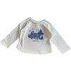 T-shirt enfant Bonpoint T-shirt - Blanc - 6 mois - Tr&egrave;s bon &eacute;tat Blanc