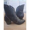 Bottes femme sur Grenoble : Bottines Dansi Bottines noires femme