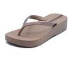 Tongs Ipanema 83386 Mesh Chic Plat Fem Brown