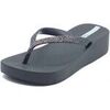 Tongs Ipanema 83386 Mesh Chic Plat Fem Black