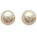 Boucles d'oreille sur Grenoble : Boucles oreilles Brillaxis Boucles d'oreilles perle blanche 4 mm