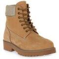 Baskets femme sur Grenoble : Baskets montantes Frau Giallo Nabuck Lurex