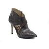 Chaussures escarpins Caf&eacute; Noir Pitonato Pinta Grigio Gris