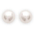 Boucles d'oreille sur Grenoble : Boucles oreilles Brillaxis Boucles d'oreilles perles plaqu&eacute; or 6mm Jaune
