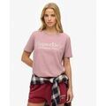 T-shirt Superdry T-shirt d&eacute;contract&eacute; m&eacute;tallique Venue