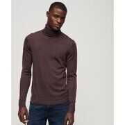 Pull Superdry Pull &agrave; col roul&eacute; en laine m&eacute;rinos