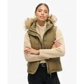 Gilets sur Grenoble : Gilet Superdry Gilet matelass&eacute; en fausse fourrure Everest