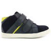 Baskets montantes enfant Aster Yally, Sneakers Hautes Gar&ccedil;on, Bleu