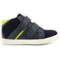 Chaussures enfants sur Grenoble : Baskets montantes enfant Aster Yally, Sneakers Hautes Gar&ccedil;on, Bleu
