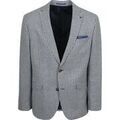 Vestes sur Grenoble : Veste Suitable Colbert Grou Check Bleu Royal