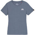 Tee-shirts sur Grenoble : T-shirt Alpha Industries Basic T-Shirt SL W - denim blue