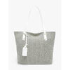 Sac &agrave; main Milano sac port&eacute; &eacute;paule Raphia RAPHIA 95F-RA260201 Blanc